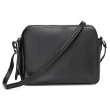 Cumpara ieftin Geanta dama GT1981 Fosca, piele naturala, Negru