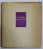 DEDICATIA VERONICAI PORUMBACU , PE VOLUMUL DE VERSURI &#039; MEMORIA CUVINTELOR &#039; , 1963