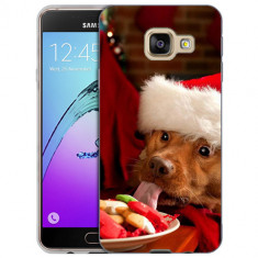 Husa Samsung Galaxy A5 2016 A510 Silicon Gel Tpu Model Dog Eating Cookies foto