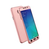 Husa FullBody MyStyle Rose-Gold pentru Samsung Galaxy J5 2017 acoperire completa 360 grade cu folie de protectie gratis