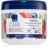 Avon Care Berry Fusion crema iluminatoare pentru fata si corp 400 ml
