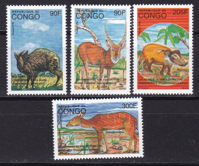 Congo 1997 fauna MI 1508-1511 MNH w68 foto