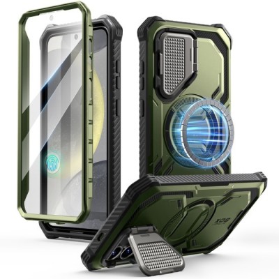 Husa pentru Samsung Galaxy S25 Plus + Folie - I-Blason Armorbox - Guldan foto