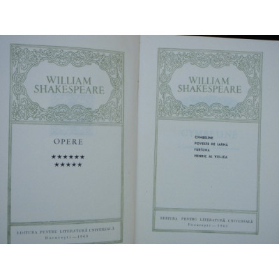 OPERE 11 - WILLIAM SHAKESPEARE foto