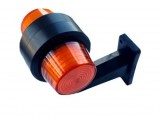 Lampa Gabarit LED Brat Flexibil 172mm 12-24V FR0148 Galben/Galben, 18 LED, IP68, Prindere 2 Suruburi