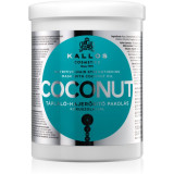Kallos Coconut masca hranitoare pentru par deteriorat 1000 ml