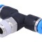 Racord Push-In T 0.95-6bar PBT