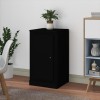 VidaXL Servantă, negru, 37,5x35,5x67,5 cm, lemn prelucrat 816202
