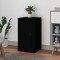 vidaXL Servantă, negru, 37,5x35,5x67,5 cm, lemn prelucrat 816202