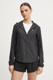 Asics windbreaker Core culoarea negru, de tranzitie, 2012D180