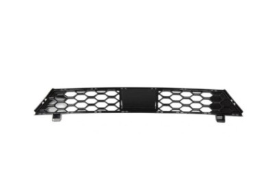 Grila bara protectie, spoiler Ford Edge, 05.2019-, model: ST, ST-Line, montare fata, centrala, cu gaura pentru bara remorcare; negru, RapidAuto foto