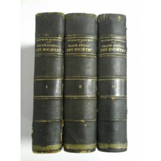 TRAITE GENERAL THEORIQUE ET PRATIQUE DES SOCIETES CIVILES ET COMMERCIALES et des Associations (AVEC FORMULES) Trois tomes - C. HOUP