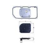 Mahle Filtru hidraulic, cutie de viteze automata