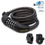 Cumpara ieftin Lanț anti - furt cu parolă, trotinete / biciclete / scutere electrice, 1,1 m, model 2, negru | Motorevolution