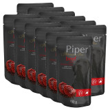 Cumpara ieftin Piper Platinum Pure hrană la plic cu carne de vită și orez brun 12 x 150 g