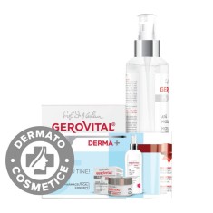 Pachet Crema hidratanta Activ 50ml + Apa micelara 150ml H3 Derma+, Gerovital