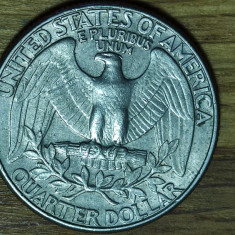 SUA / USA - moneda de colectie - 25 cents 1986 D - Washington Quarter - superba!
