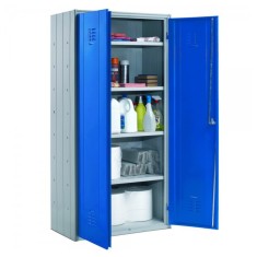 DULAP METALIC CU 4 RAFTURI AP100, 1000x400x1800 mm (LxlxH), 40 kg/polita, usi color