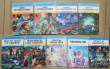 9 vol. Biblioteca pentru toti copiii (Jules Verne: Copiii capitanului Grant, Capitan la cincisprezece ani / Mark Twain: Print si cersetor etc), Ion Creanga