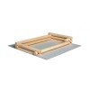 Set constructie arhitectura Vario, 72 piese din lemn, Walachia
