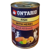 Conservă ONTARIO Pește și ulei de somon &ndash; 400g