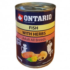 Conservă ONTARIO Pește și ulei de somon – 400g