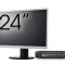 Pachet Calculator Refurbished HP EliteDesk 800 G2 Mini PC, Intel Core i7-6700T 2.80 - 3.60GHz, 8GB DDR4, 256GB SSD + Monitor 24 Inch + Windows 10 Home