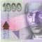 SLOVACIA █ bancnota █ 1000 Korun █ 2007 █ P-47b █ UNC █ necirculata