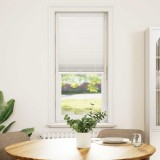 Jaluzea plisse, alb, 40x150 cm, pliuri, vidaXL