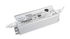 Sursă de alimentare POS MCHQ50V12-GA, driver LED 12V/4.16A 50W CV, carcasă metalică, PFC, intrare CA universală (max 305VAC), Uo/Io reglabilă