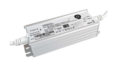 Sursă de alimentare POS MCHQ50V12-GA, driver LED 12V/4.16A 50W CV, carcasă metalică, PFC, intrare CA universală (max 305VAC), Uo/Io reglabilă foto