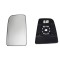 Geam oglinda MERCEDES SPRINTER, 2009-2018; SPRINTER W910, 02.2018-, VW CRAFTER (2E), 2009-04.2017, partea stanga, incalzit; sticla convexa; superior;