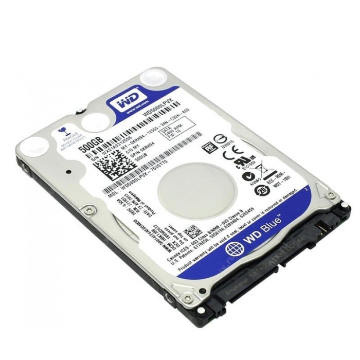 Hard disk laptop WD Blue, 500GB, 5400rpm, 16Mb, SATA3, WD5000LPCX