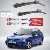 Cumpara ieftin Ștergătoare Hyundai Accent (1999&ndash;2003) Flat | Set față &ndash; TeamCar&reg;