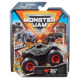 Masinuta metalica Monster Jam Wolf's Head, scara 1:64