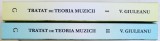 TRATAT DE TEORIA MUZICII de V. GIULEANU , VOL. I - II , REPRODUCERE IN FACSIMIL A LUCRARII DIN 1986 , 2013
