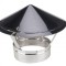 Capac terminal cos de fum din inox ,diametru 160 mm