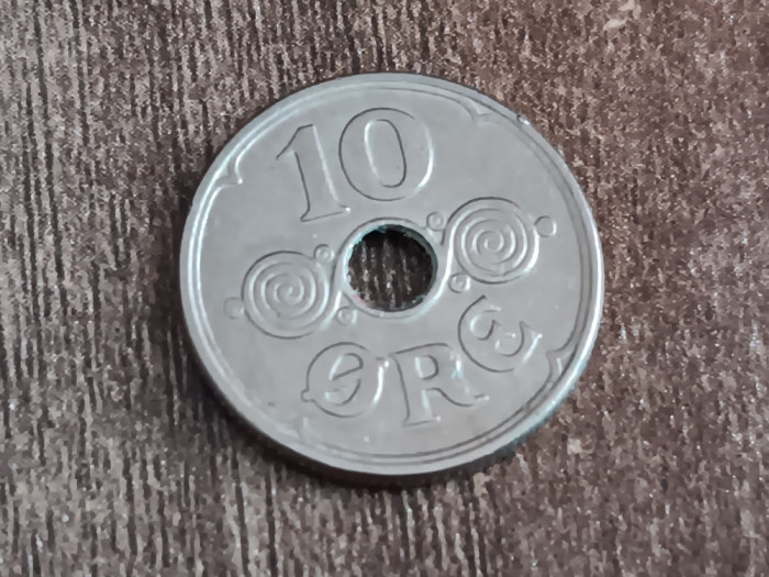 C50 - Moneda foarte veche - Danemarca - 10 ore - 1937
