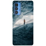Husa compatibila cu Motorola G50 model Snow cave, Silicon, TPU, Viceversa, Transparent, Carcasa