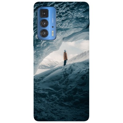 Husa compatibila cu Motorola G20 model Snow cave, Silicon, TPU, Viceversa foto