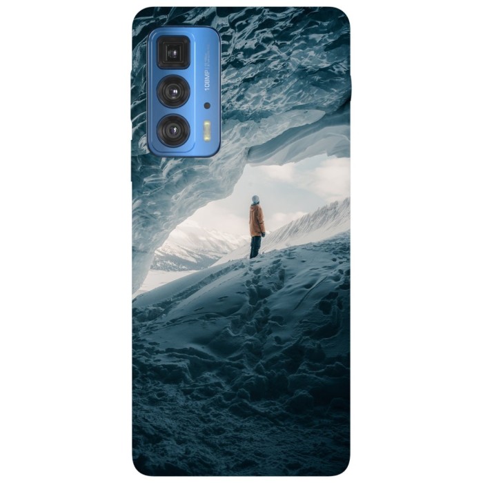 Husa compatibila cu Motorola G20 model Snow cave, Silicon, TPU, Viceversa