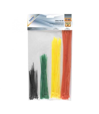 Set coliere cablu color 100buc HOME foto