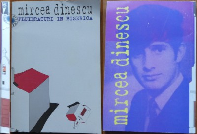 Mircea Dinescu, Fluieraturi in biserica, 1998, cu autograf foto