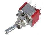 Comutator basculant DPDT ON-ON 2A/250VAC 5A/28VDC