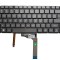 Tastatura Laptop Gaming, Acer, Predator Triton 500 SE PT516-52s, 6B.QFQN2.001, iluminata, RGB, neagra, layout US
