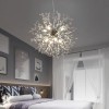 Candelabru Cristal Schonbrunn, 9x G9, Diametru 49cm, Argintiu Lucios, Inaltime Reglabila ModernLight Concept, Alessandro DESIGN