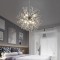 Candelabru Cristal Schonbrunn, 9x G9, Diametru 49cm, Argintiu Lucios, Inaltime Reglabila ModernLight Concept