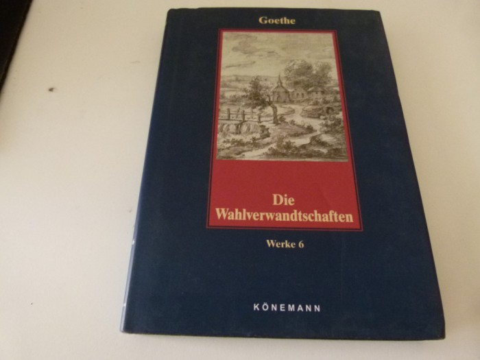Die Wahlverwantschaften - Goethe