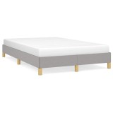 Cumpara ieftin Cadru de pat fara saltea, gri deschis, 120x200 cm, textil