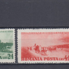 ROMANIA 1938 LP127 CENTENARUL PICTORULUI NICOLAE GRIGORESCU SERIE SARNIERA